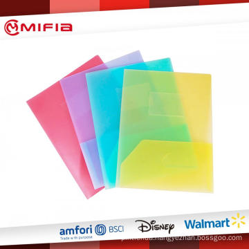 PP Document Folder Twin-Pocket Folder Translucent Folder